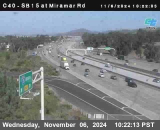 SB 15 at Miramar Rd