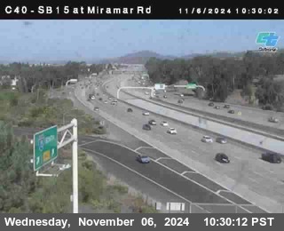 SB 15 at Miramar Rd