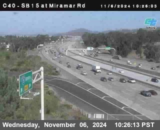 SB 15 at Miramar Rd