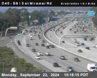 SB 15 at Miramar Rd