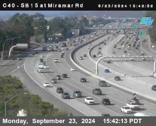 SB 15 at Miramar Rd