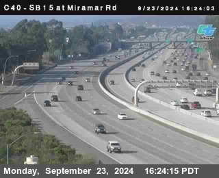 SB 15 at Miramar Rd