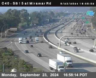 SB 15 at Miramar Rd