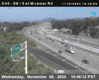 SB 15 at Miramar Rd