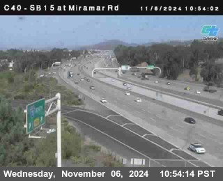 SB 15 at Miramar Rd