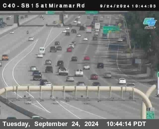 SB 15 at Miramar Rd