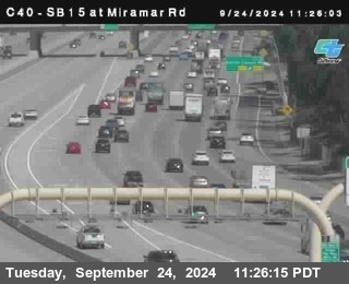 SB 15 at Miramar Rd