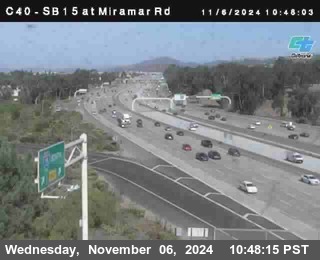 SB 15 at Miramar Rd