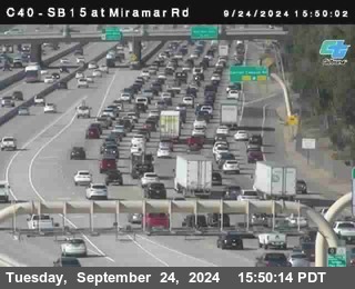 SB 15 at Miramar Rd