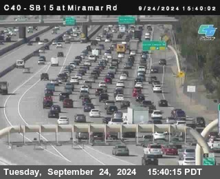 SB 15 at Miramar Rd