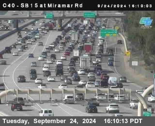 SB 15 at Miramar Rd