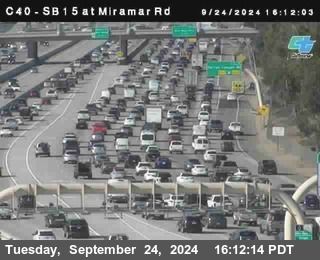 SB 15 at Miramar Rd