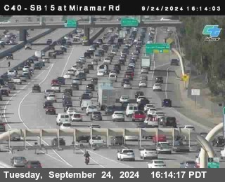 SB 15 at Miramar Rd