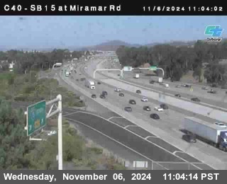 SB 15 at Miramar Rd