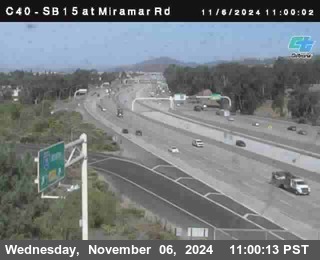 SB 15 at Miramar Rd