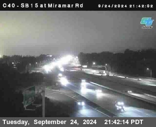 SB 15 at Miramar Rd