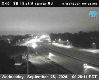 SB 15 at Miramar Rd