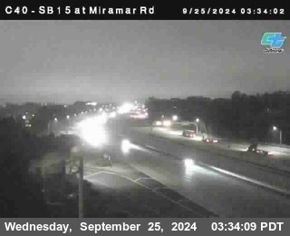 SB 15 at Miramar Rd