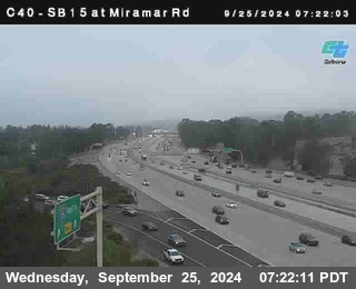 SB 15 at Miramar Rd