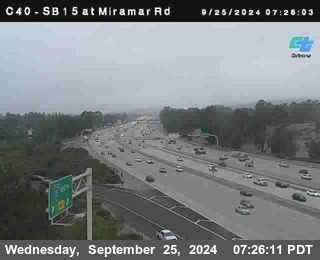 SB 15 at Miramar Rd