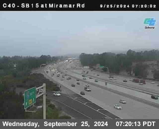 SB 15 at Miramar Rd