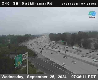 SB 15 at Miramar Rd