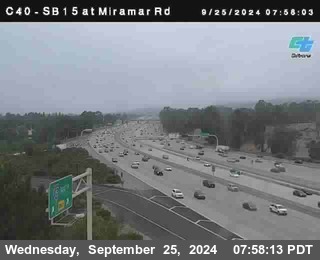 SB 15 at Miramar Rd