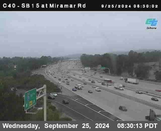 SB 15 at Miramar Rd