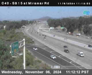 SB 15 at Miramar Rd