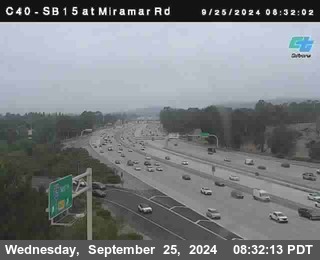 SB 15 at Miramar Rd