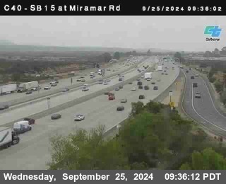 SB 15 at Miramar Rd