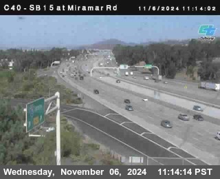 SB 15 at Miramar Rd