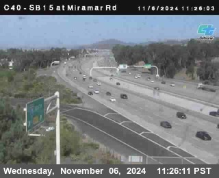 SB 15 at Miramar Rd