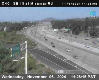 SB 15 at Miramar Rd