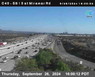 SB 15 at Miramar Rd