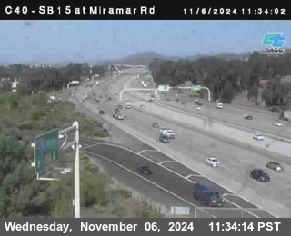 SB 15 at Miramar Rd