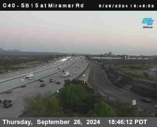 SB 15 at Miramar Rd