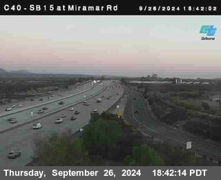 SB 15 at Miramar Rd