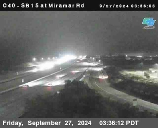 SB 15 at Miramar Rd