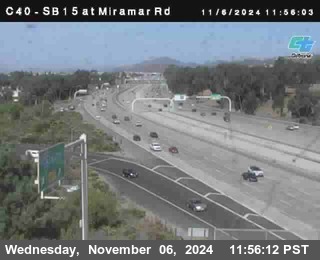 SB 15 at Miramar Rd