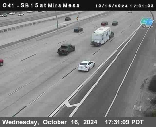 NB 15 at Mira Mesa Blvd