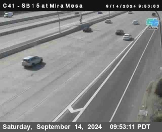 NB 15 at Mira Mesa Blvd