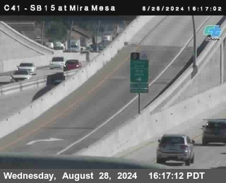 NB 15 at Mira Mesa Blvd