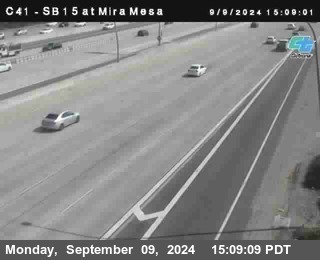 NB 15 at Mira Mesa Blvd