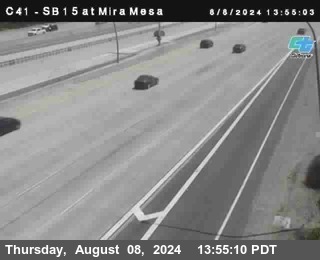 NB 15 at Mira Mesa Blvd