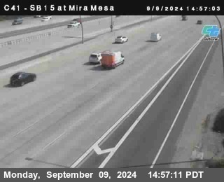 NB 15 at Mira Mesa Blvd