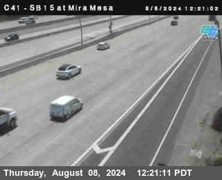 NB 15 at Mira Mesa Blvd