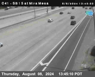 NB 15 at Mira Mesa Blvd