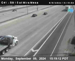 NB 15 at Mira Mesa Blvd