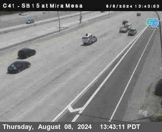 NB 15 at Mira Mesa Blvd